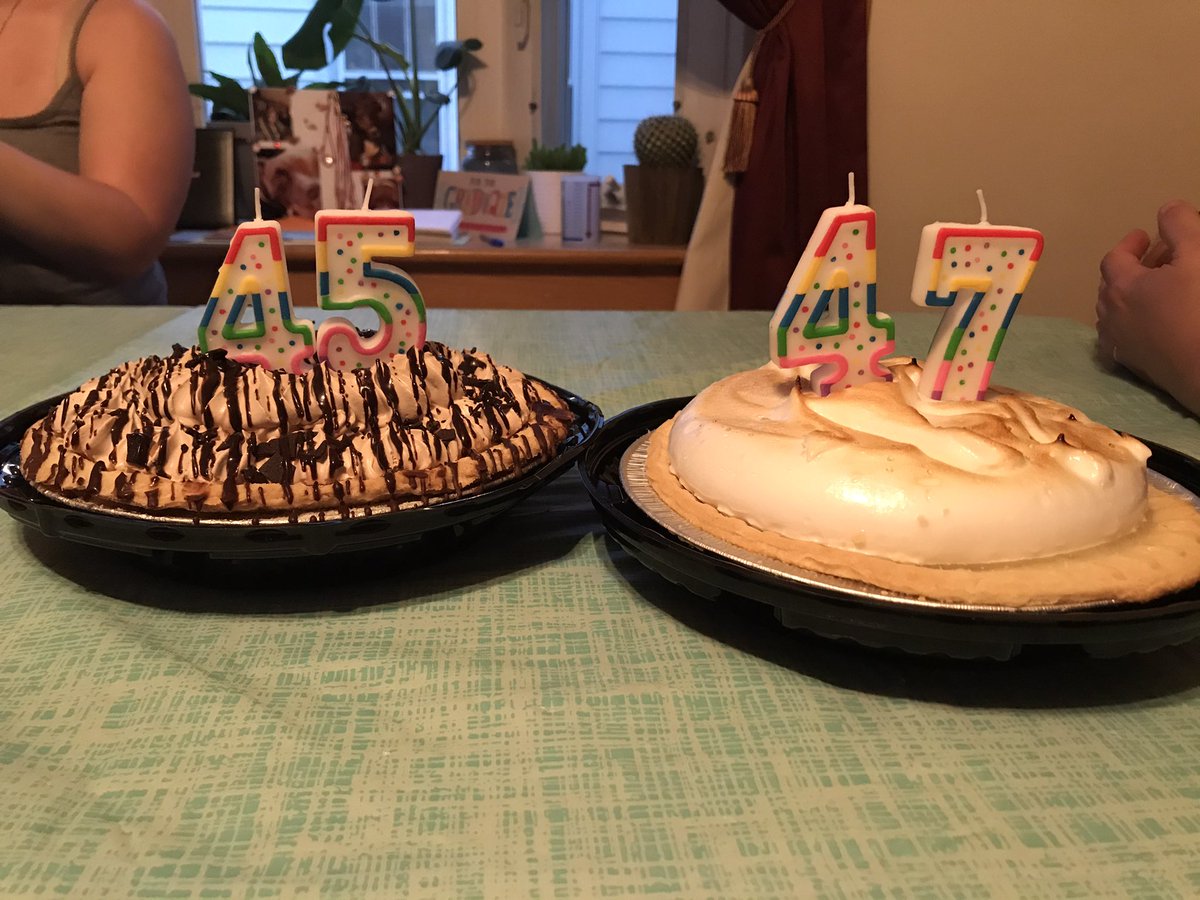 Happy birthday to us!!! #welikepie
