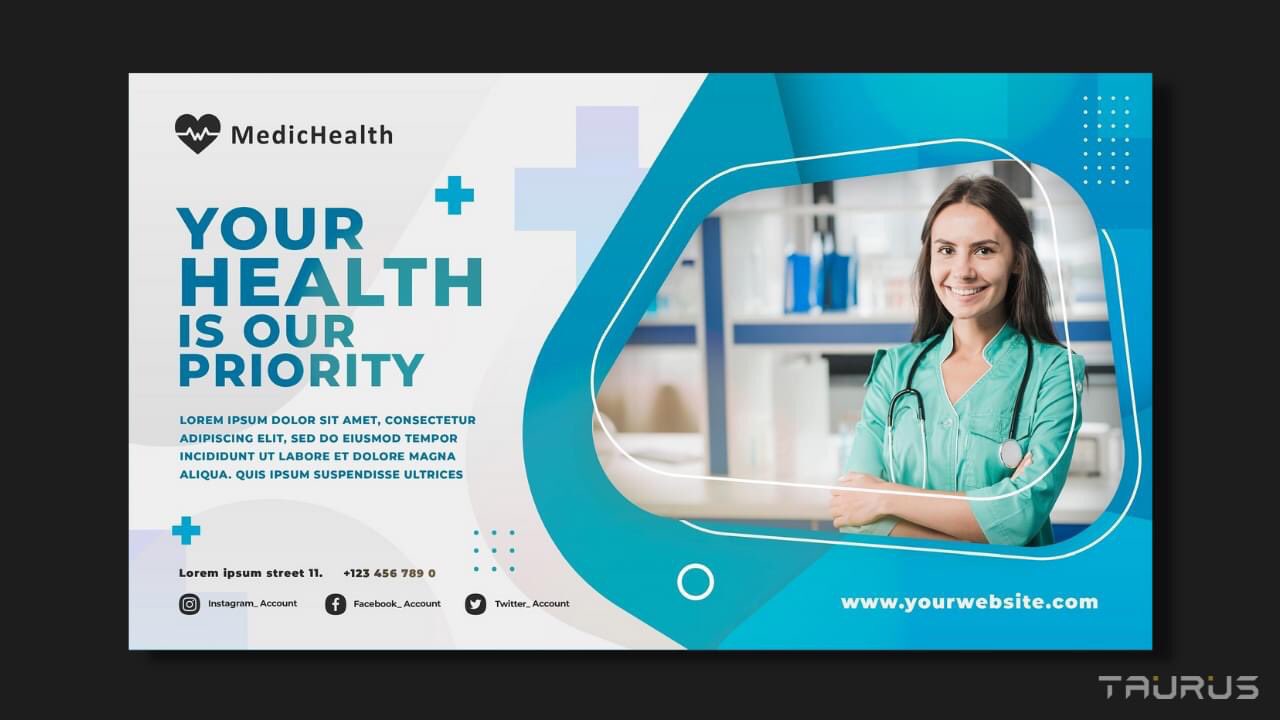 Taurus Interface on Twitter "Medical Banner Design banner banners 