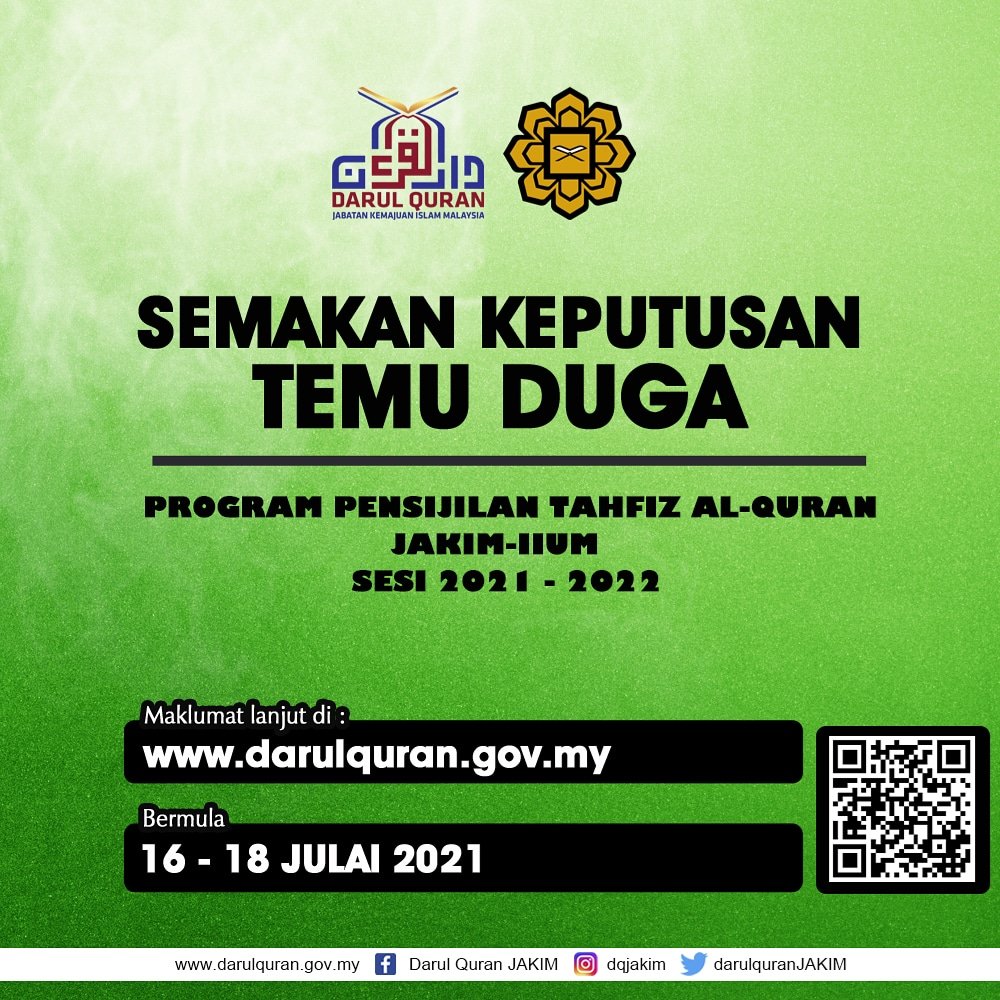 Permohonan Darul Quran Sesi 2018 Axstard