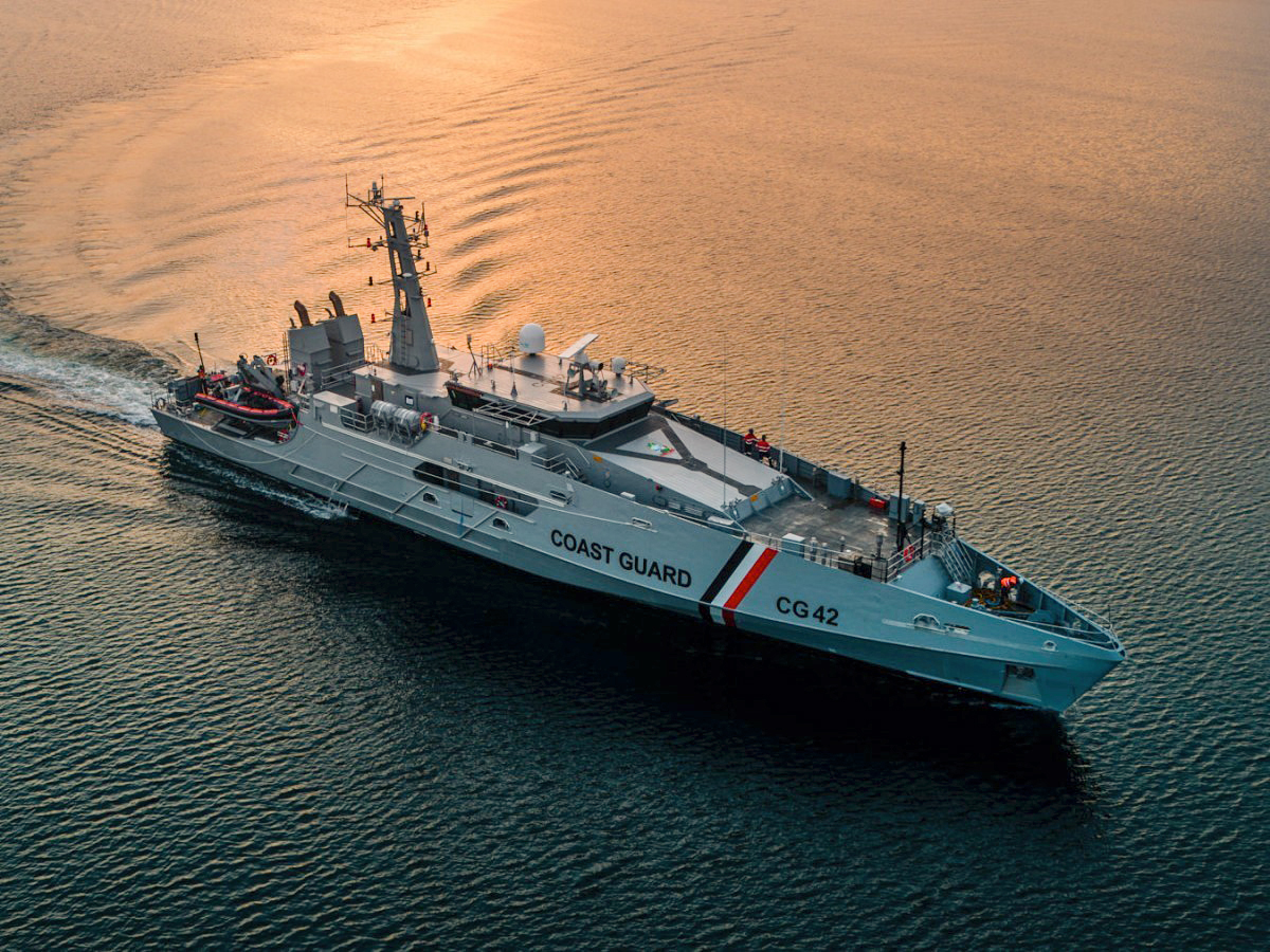 #DYK 🇦🇺 shipbuilder @Austal built 2 Cape Class Patrol Boats for #TrinidadandTobago Coast Guard. TTS Port of Spain & TTS Scarborough have arrived in the #Caribbean from #Perth where they will keep T&T’s waters safe.

#boatbuilder #patrolboats #security #TrinidadTobagoCoastGuard