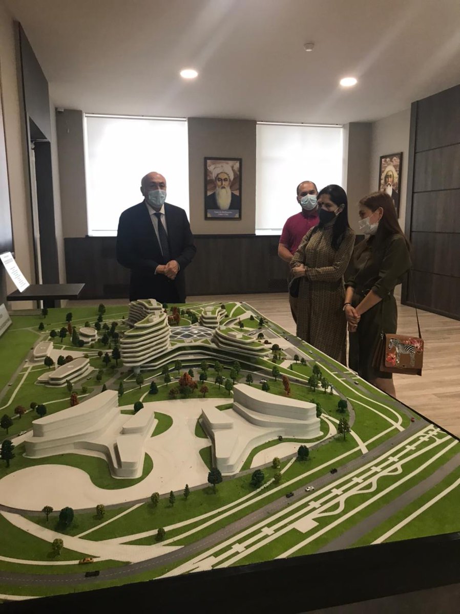 indembastana's tweet photo. Ambassador visited South Kazakhstan Medical Academy, Shymkent. She was received by Rector Mr. Myrzabek Rysbekov. Ambassador had a detailed discussion on issues related to more than 700 Indian students enrolled at the academy. @MEAIndia @IndianDiplomacy @MFA_KZ @AkordaPress https://t.co/r3GtMG7a1z
