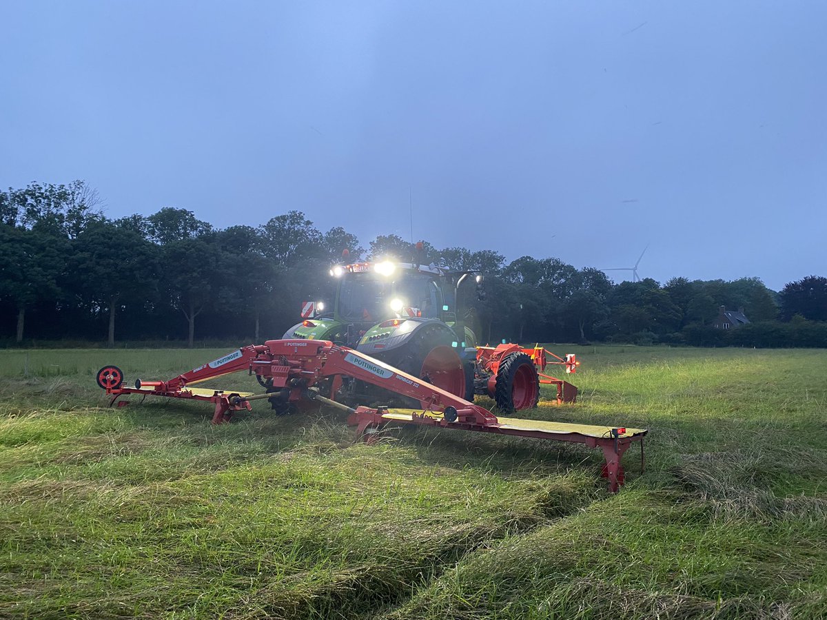 Het eerste graszaad is er weer af.