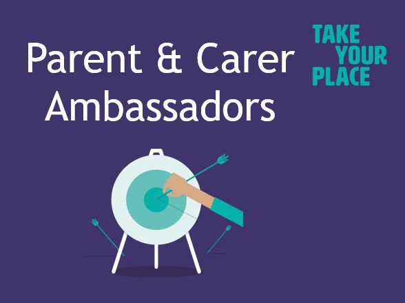 ✨Last chance to apply to be a parent/carer ambassador for <a href="/TakeYourPlaceHE/">Take Your Place</a>. A paid opportunity that allows you to provide support to other parents/carers &amp; young people.

Apply before deadline on 10:00am on Friday 16 July⬇️
ow.ly/3Q3f50FpT8O