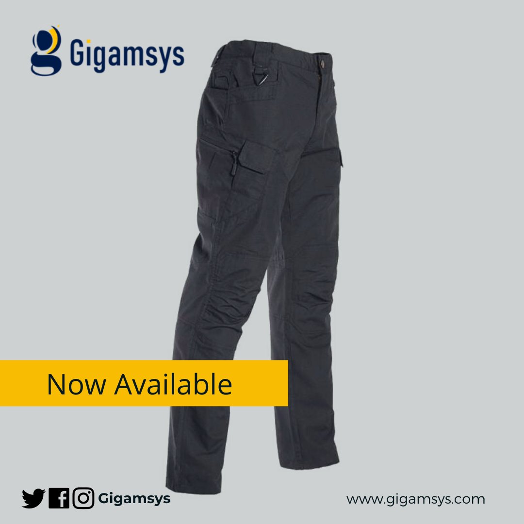 Update your casual look with a pair of men's cargo pants at only Ksh3,500
#cargopants #coollooks😎