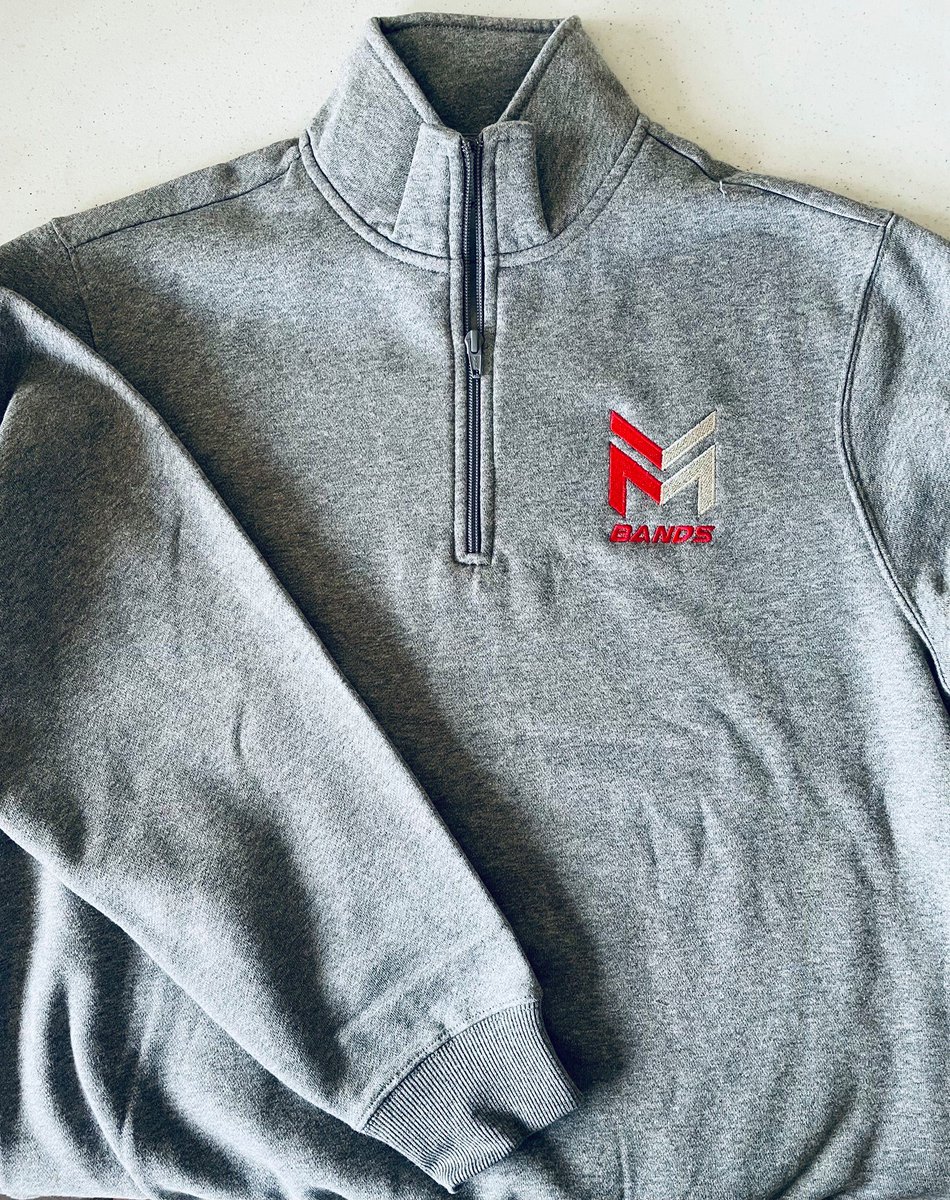 MartinBands's tweet photo. Stay warm and cozy in our 1/4 zip fleece pullover, available in 3 colors. Pre-order yours today and skip the line at band registration day. New items now available on our online store. https://t.co/4MWRpTDtzG https://t.co/LAXEcc3hOY
