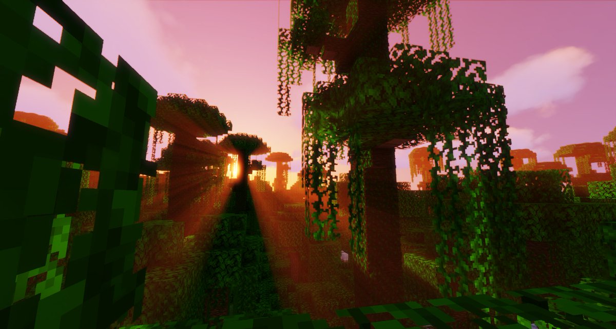 frostyfrog's tweet photo. Sunsets are the best #Minecraft #MinecraftPhotoContest https://t.co/376LAKDyrC
