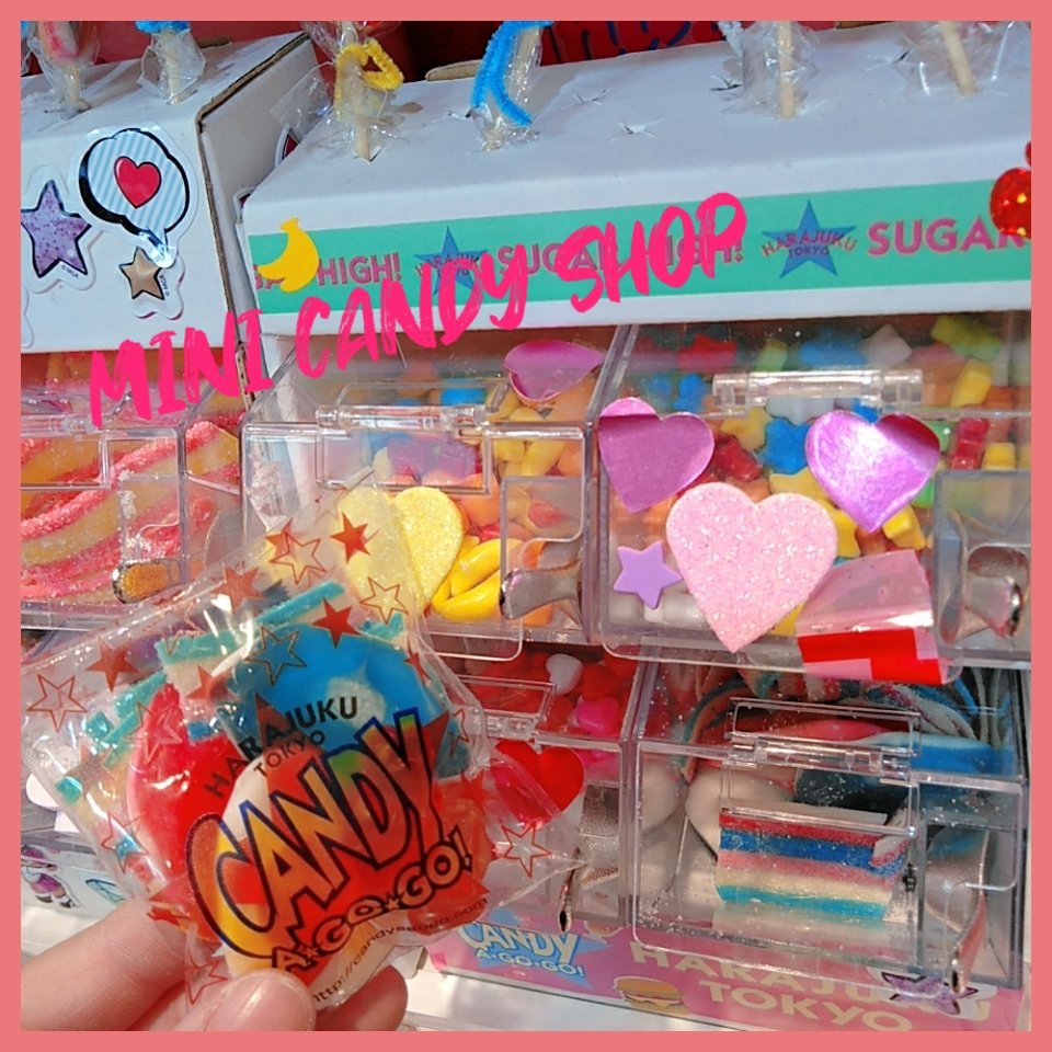 Candy A Go Go 原宿店 A Twitter お家でも楽しめるキャンディーショップ 原宿の思い出がミニチュアで再現できるかも 大好評のミニキャンディーショップは Candy A Go Go各店とオンラインショップcandytoysで販売中です Candyagogo キャンディーア Candy A Go Go 原宿店 A Twitter お家でも楽しめるキャンディーショップ 原宿の思い出がミニチュアで再現できるかも 大好評のミニキャンディーショップは Candy A Go Go各店とオンラインショップcandytoysで販売中です Candyagogo キャンディーア