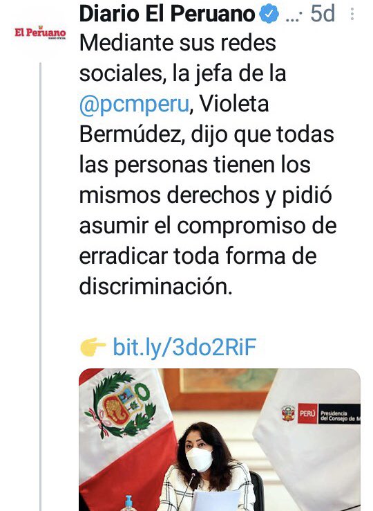 PonPlay's tweet photo. No quiero pensar que  @FSagasti y @VBermudezV sólo hablan de #igualdadDeGénero e #IgualdadDeOportunidades para marketearse… firmarán la ley #REJA50AFP o avalan la #DISCRIMINACIÓN ?
Señor Sagasti cumpla la ley 28983! APÚRENSE!
@AsocExAportAfp @exaportantesafp @OITAndina @ONUPeru https://t.co/TeKrXGz5LU
