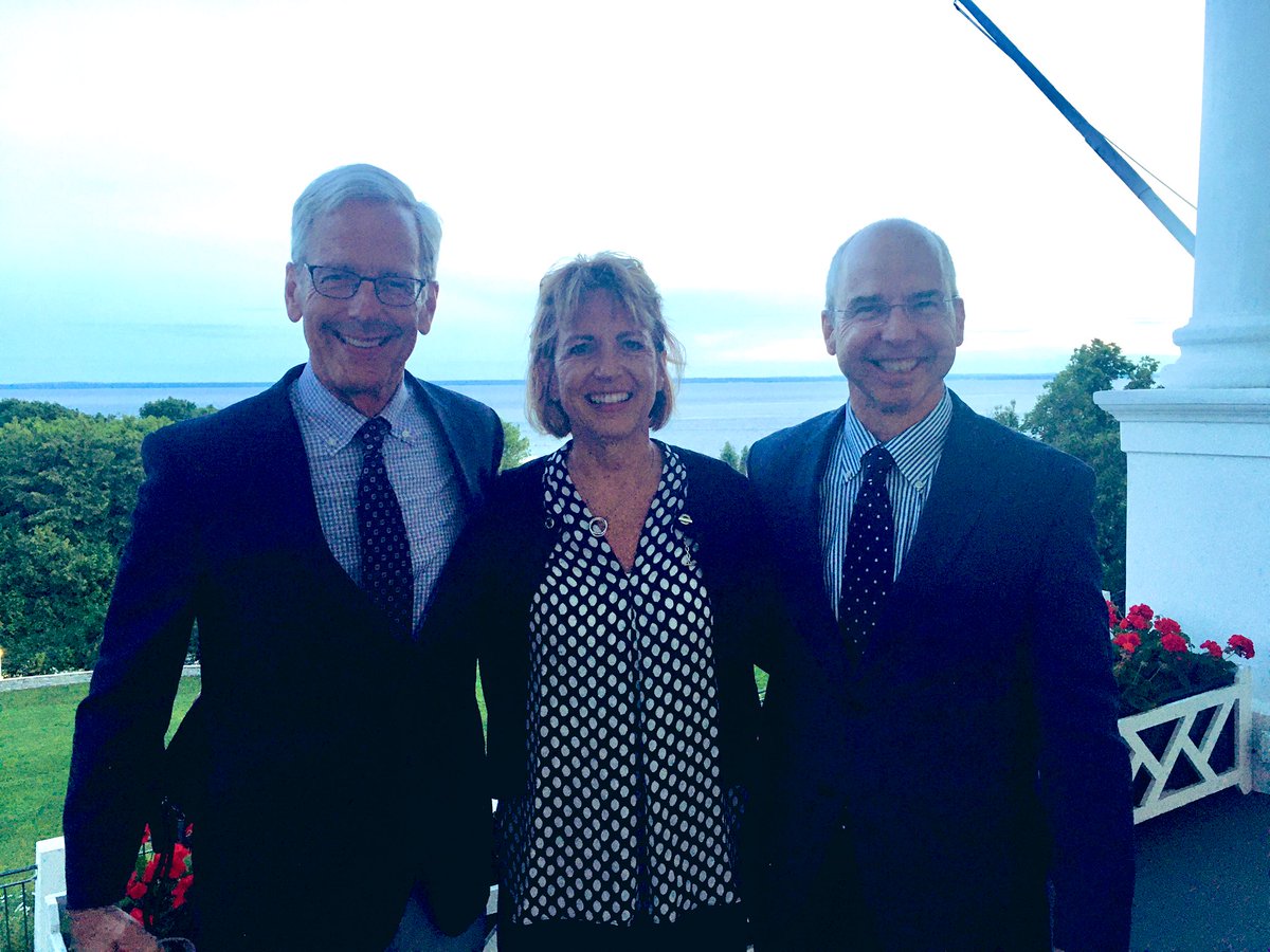 PaulCKatz's tweet photo. Two flights, two cabs, a ferry.  (Maybe side trip for fudge.). Totally worth every second to connect with Central States banker &amp; state exec leadership.  Including @iowabankers @mibankers @Prom_MtgPath https://t.co/i0q5hKwKoE