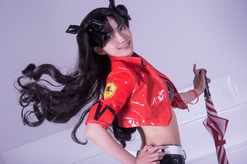 cosplay】 TYPE-MOON RACING Ver. 遠坂凛 ______ photo @yukkuri0762