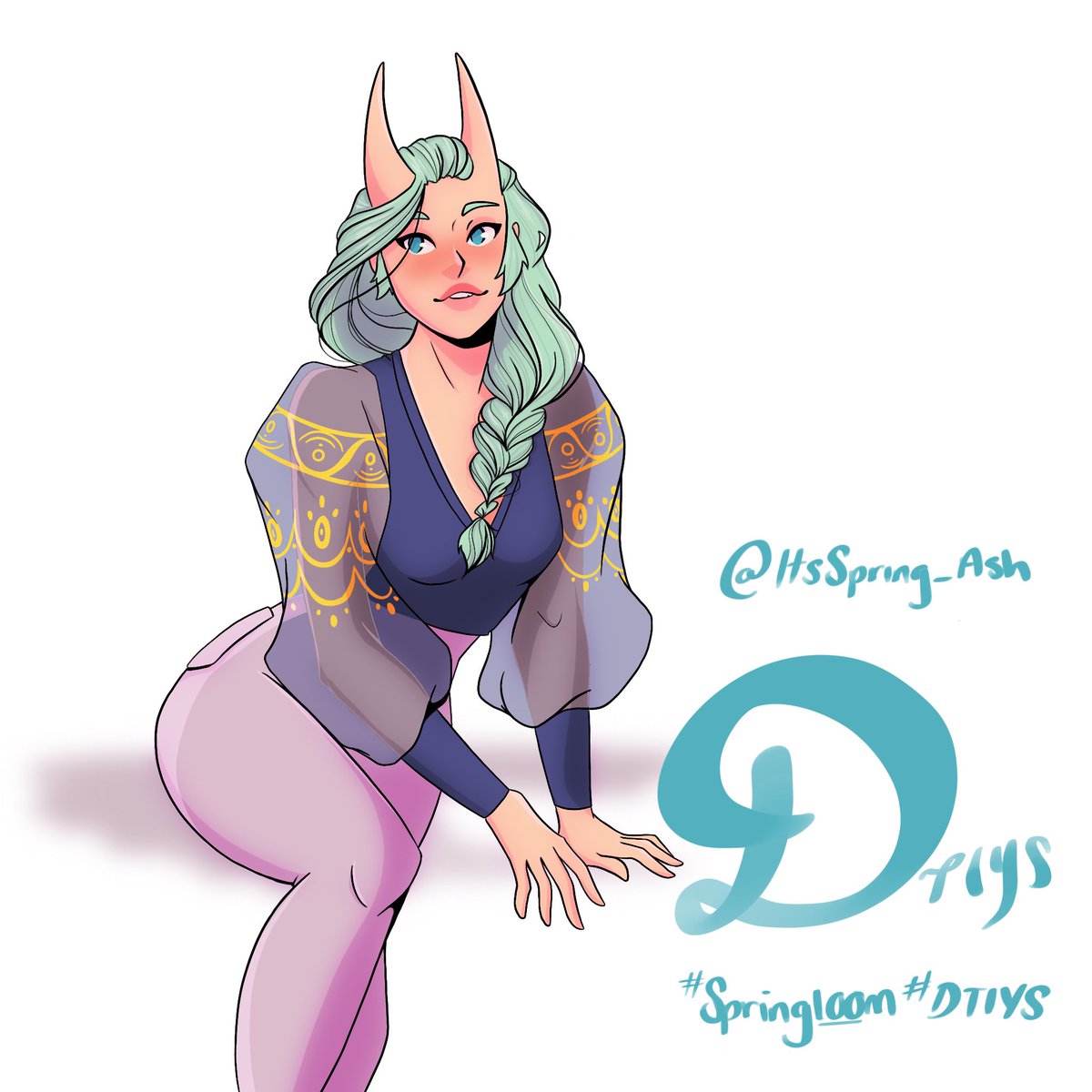 Anxious_Bimbo_'s tweet photo. I reached 100+ followers so I'm celebrating with a #DTIYS !!!

You can change the pose, background, outfit, just keep her recognizable 💕

Tag me at @ItsSpring_Ash

Use the hashtag #Spring100M 

#drawthisinyourstyle #Spring100M #dtiys https://t.co/6nmKBaknwt