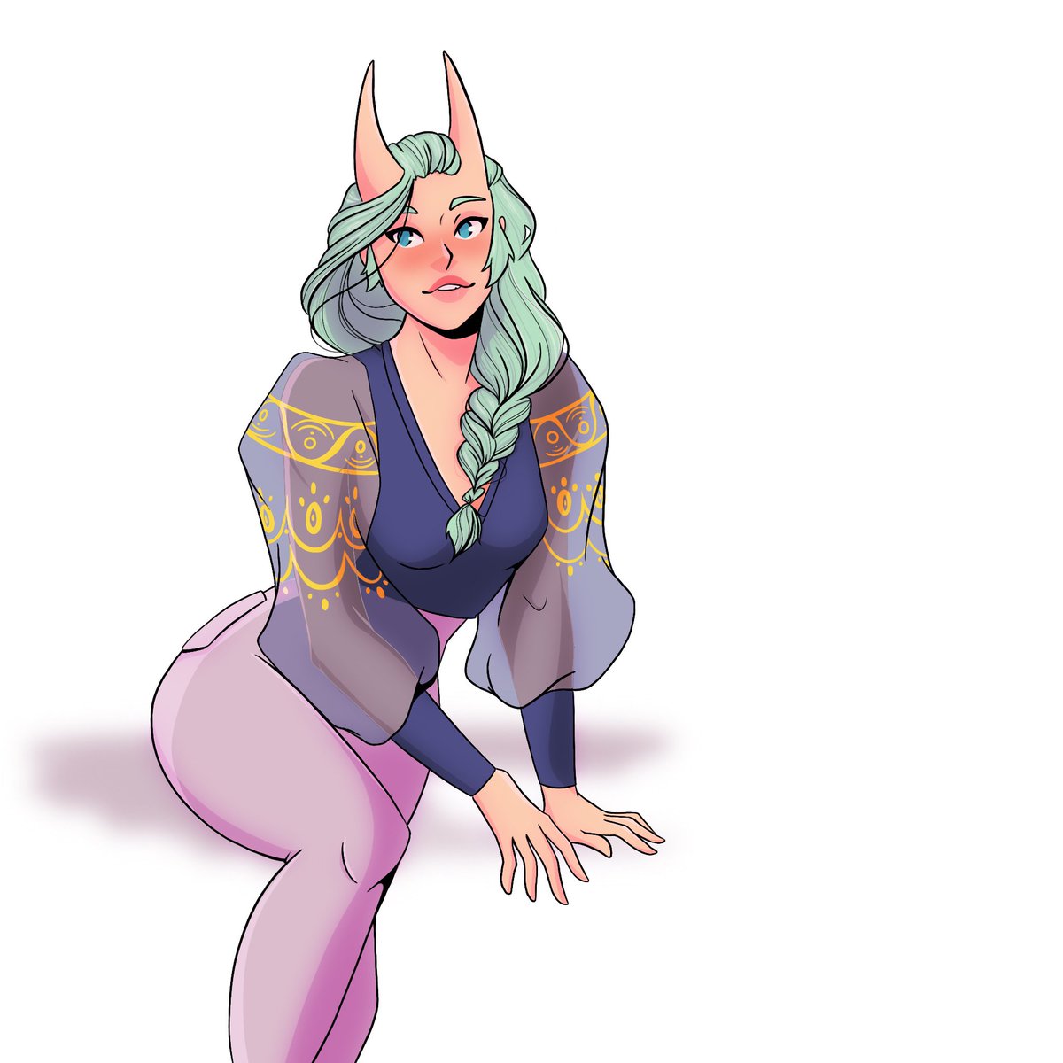 Anxious_Bimbo_'s tweet photo. I reached 100+ followers so I'm celebrating with a #DTIYS !!!

You can change the pose, background, outfit, just keep her recognizable 💕

Tag me at @ItsSpring_Ash

Use the hashtag #Spring100M 

#drawthisinyourstyle #Spring100M #dtiys https://t.co/6nmKBaknwt