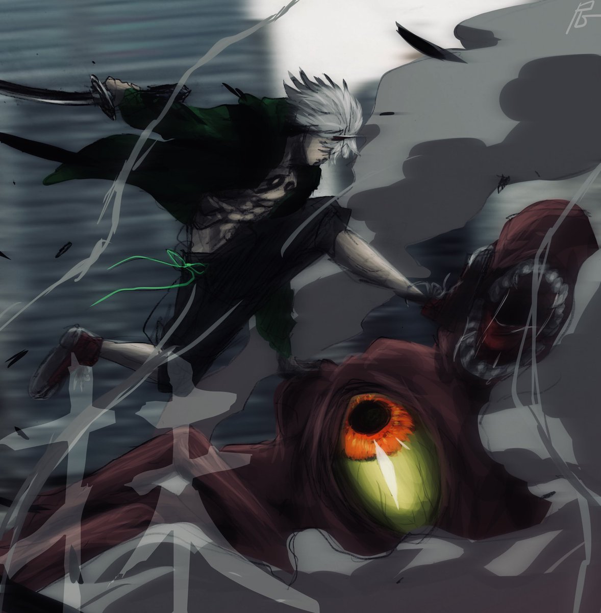 #一次創作絵師拡散フェス01
落書き製造機です 