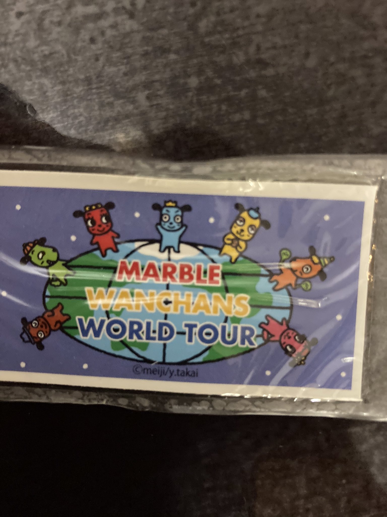 マーブルチョコ WANCHANS WORLD TOUR シール 【1～49】