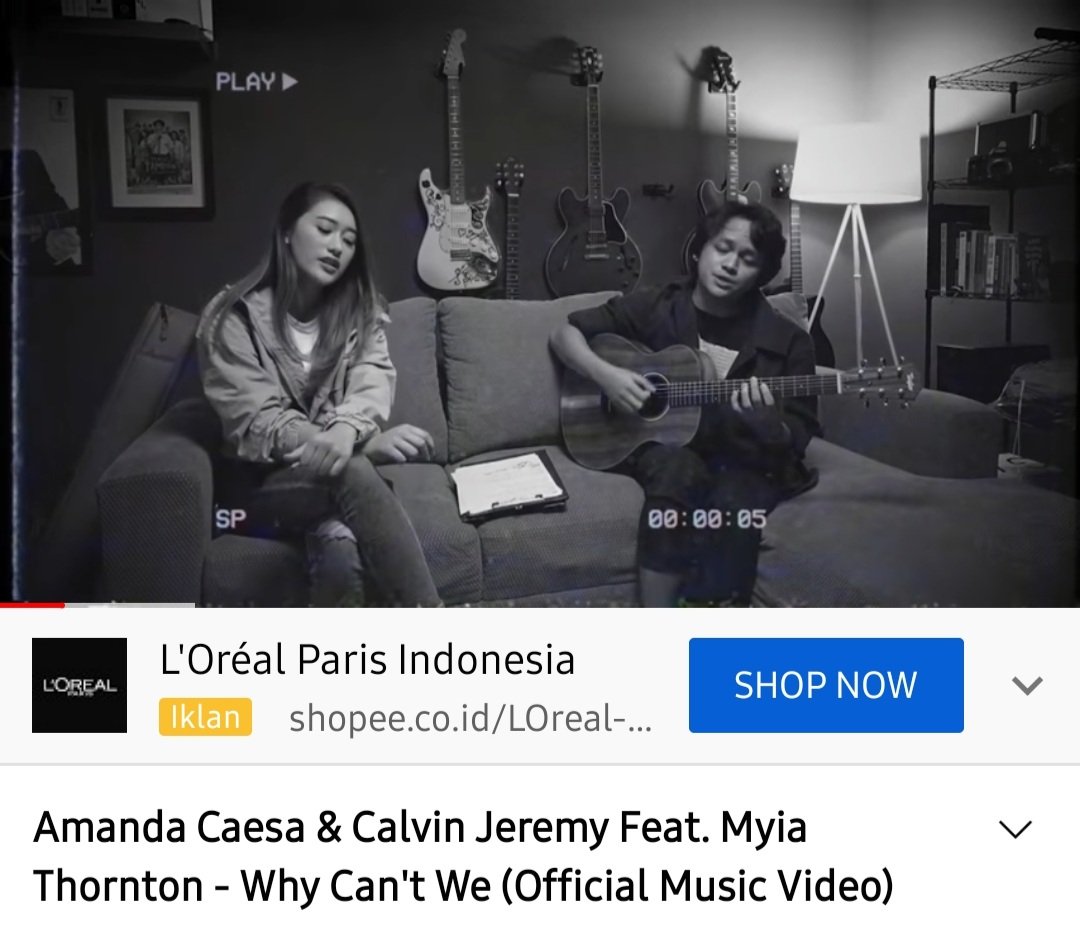 AcehAnca's tweet photo. Hai hai .... 3 hari sudah rilis singel 
Why Can't We
Gimana masih tetap semangat streaming kan ???? Semangat pasti dong
Buruan yang belum ke youtube @amandacaesaa liat MV nya langsung ke sana.
Bisa juga di dengarkan di flatforms atau request di radio.
#WhyCantWe https://t.co/0S8rQ9P3A5