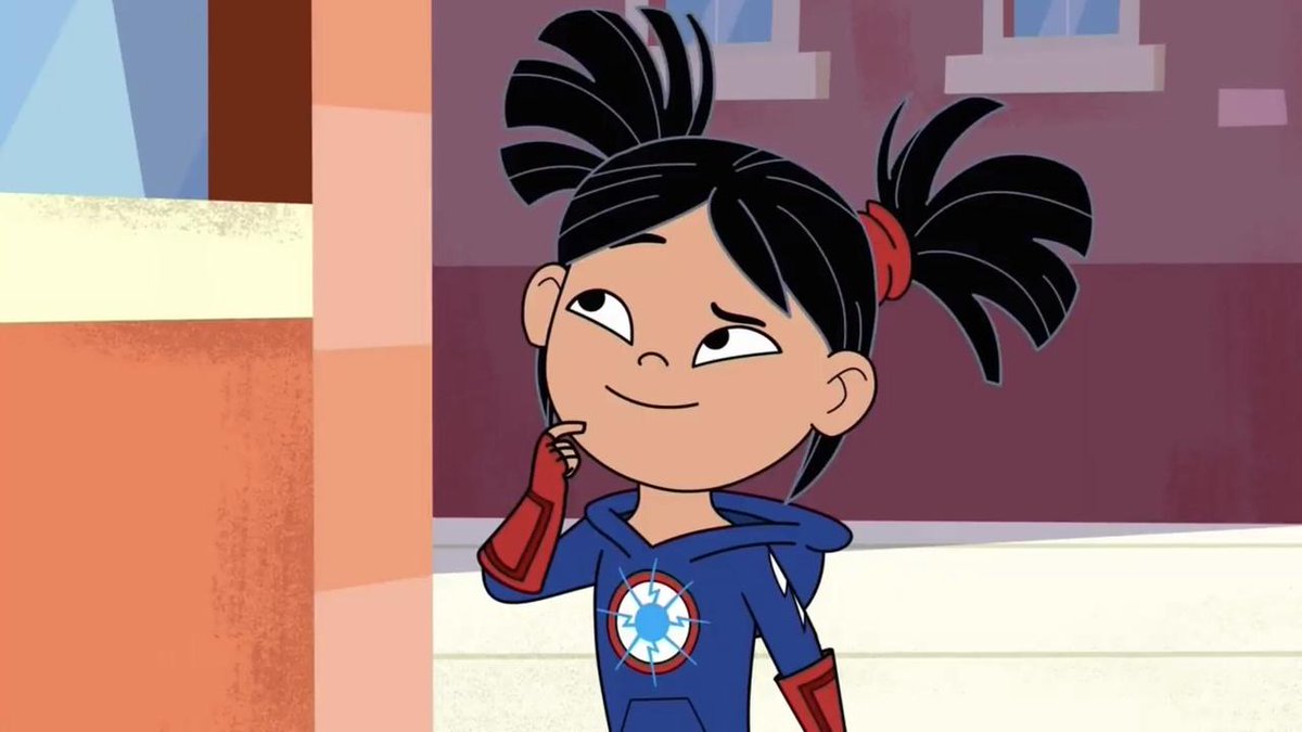 Today’s East Asian character of the day Sara Snap from Hero Elementary