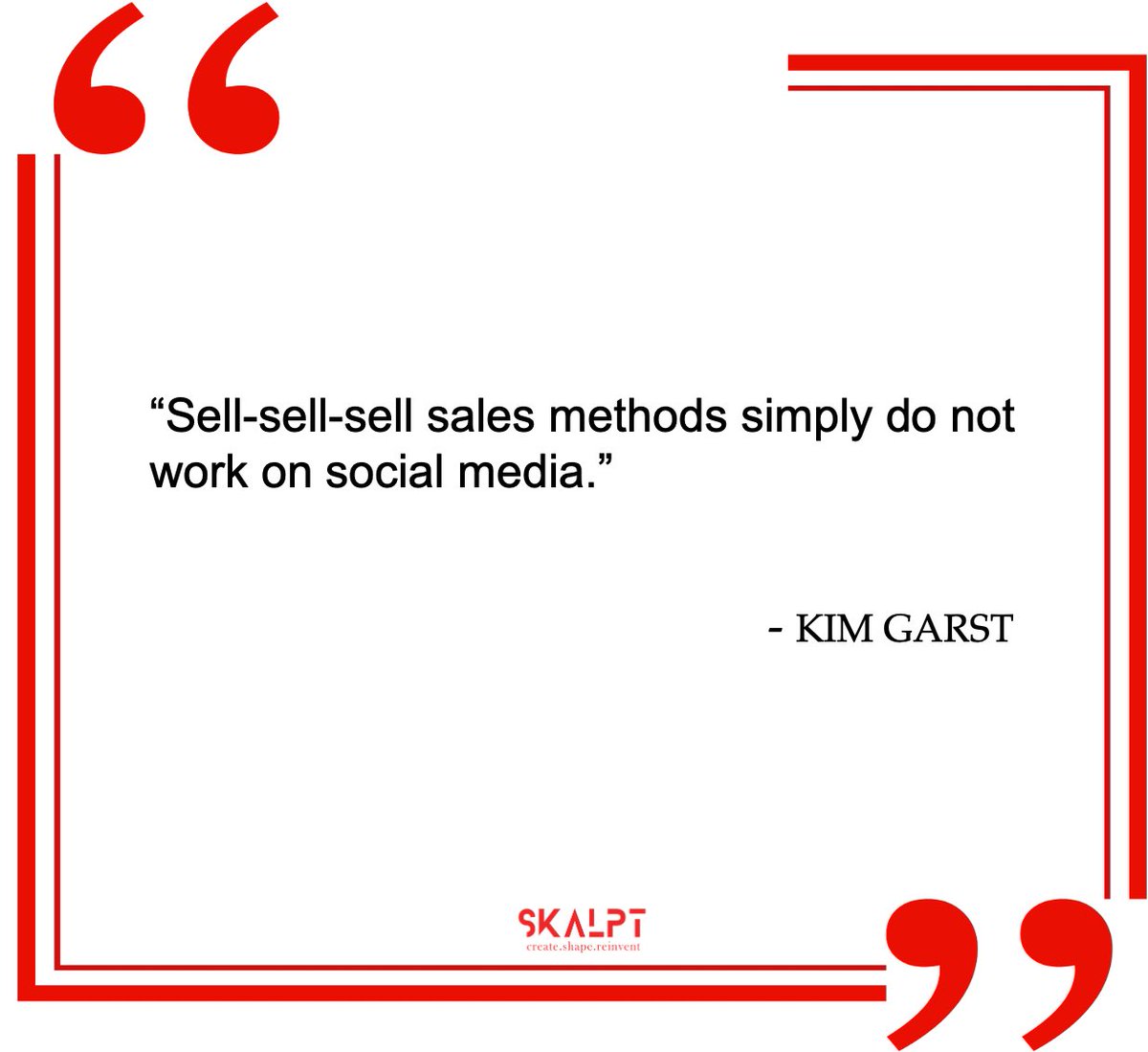 Paulami_SBC's tweet photo. Don’t just sell!

#DigitalMarketing #marketing #brands #strategy https://t.co/ADSYDkWriP
