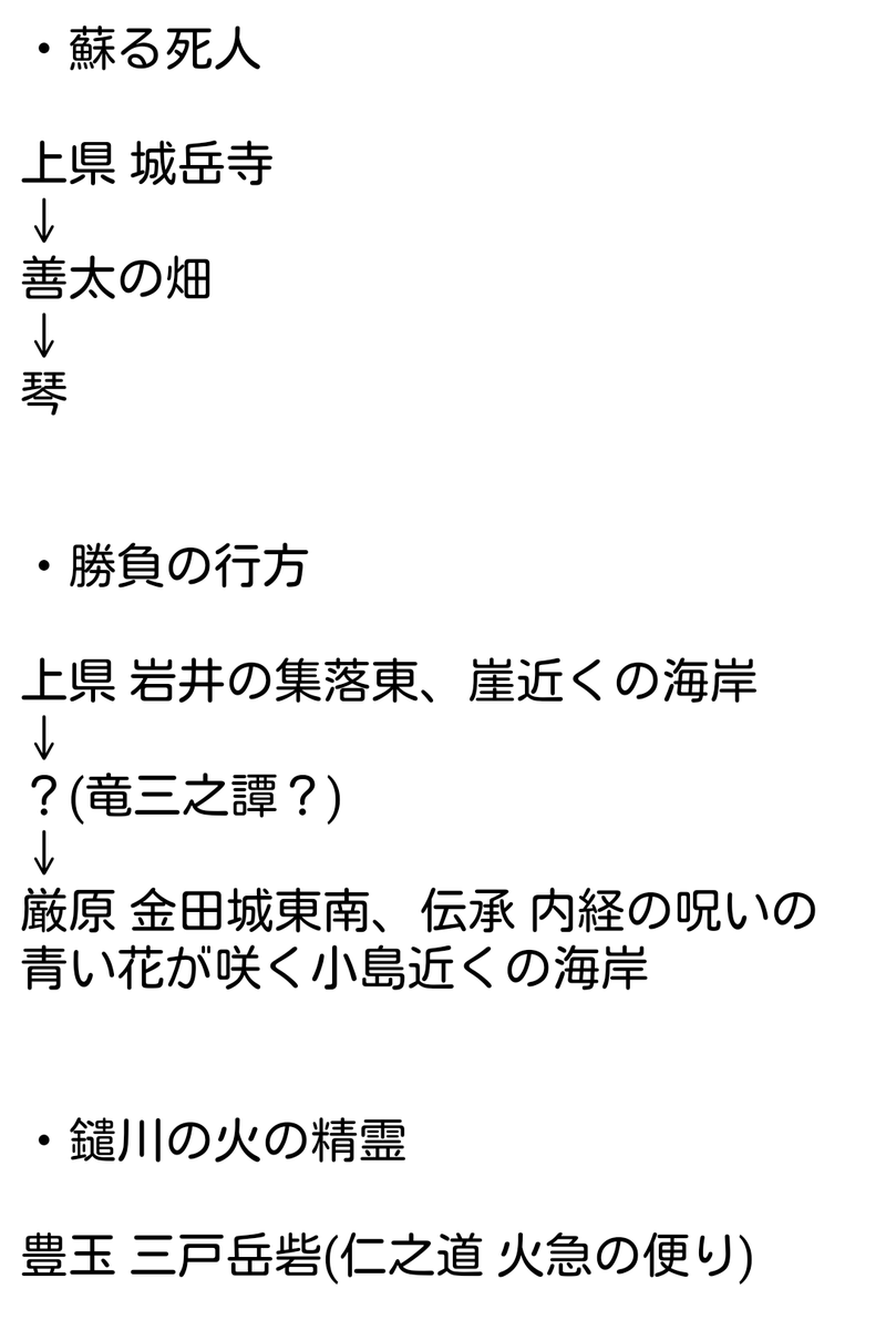 sawarao's tweet photo. やったー！冥人奇譚での各ステージの元になったツシマ本編の場所一覧が出来たよー！
いよたん？誰か誘ってください！！ https://t.co/H1yroGmOF7