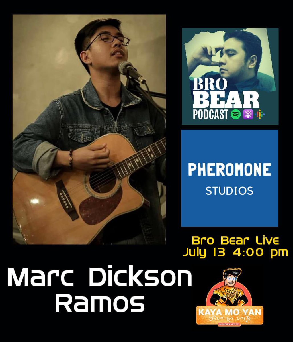 Six months na mula nung huli tayong nag-online gig/guesting. Balik tugtugan tayo mamaya sa Facebook page ni Bro Bear at 4pm. Samahan niyo kaming mag-kwentuhan at rakrakan! 😄
