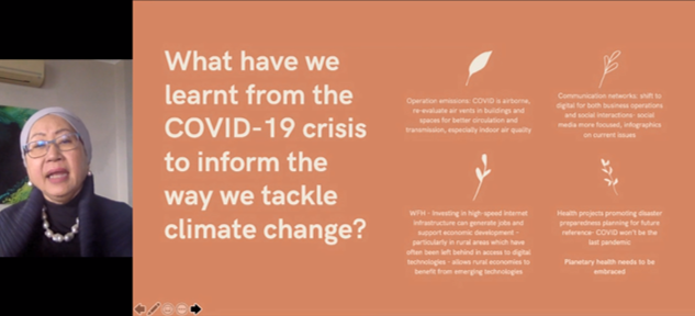 "You cannot have human health without protecting planetary health." - YBhg Tan Sri Dr <a href="/JemilahMahmood/">Dr Jemilah Mahmood</a> 

#MyL3C #LowCarbonCitiesMalaysia