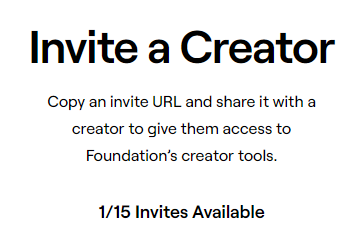 i64StudioNFTs's tweet photo. Who need a @withFND invite?
I feel like making someone smile.
#FoundationInvite https://t.co/K1V593Hlp3