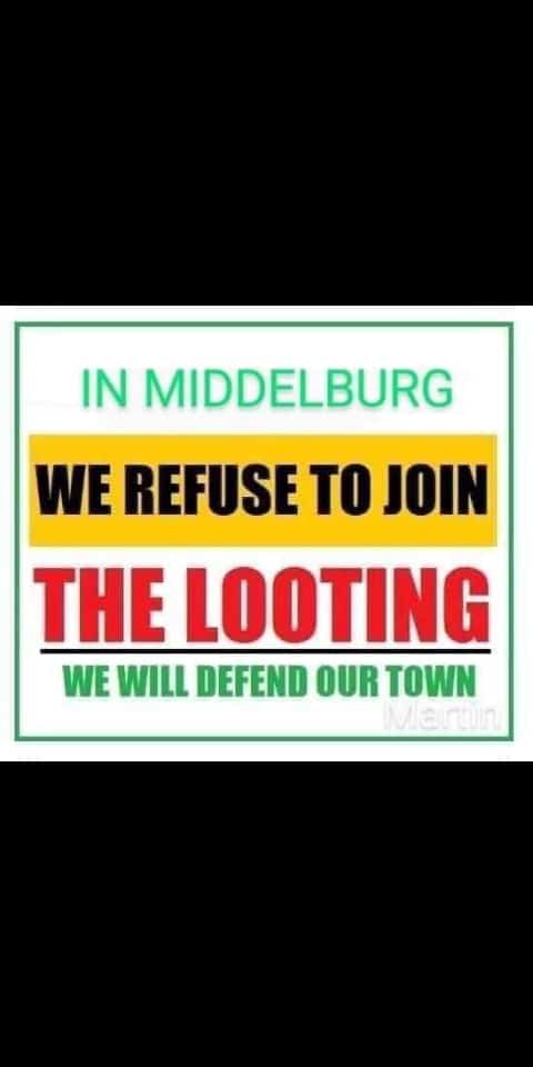 Mtoni peeps let's be united, we ain't gonna take part in looting and destroying people's job
#WeRefuse