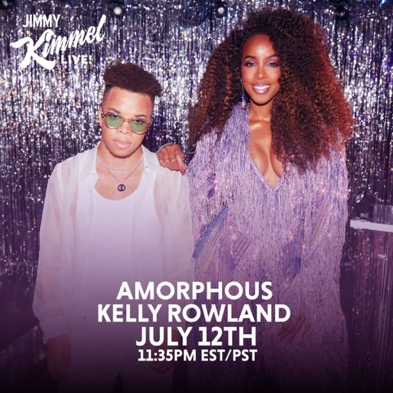 DDotOmen's tweet photo. WE WATCHING @loneamorphous @KELLYROWLAND ON @JimmyKimmelLive NOW!! #ThingsTakeShape 😭😭🔥🔥🔥 https://t.co/bealNH5CjJ