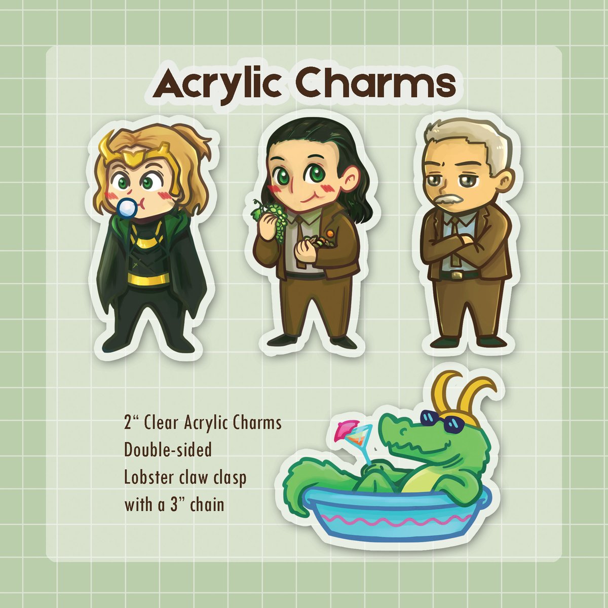relemenopy's tweet photo. RT 💚
Preorders for #Loki pins and charms are now open! There's lots to choose from so check it out! 🐍

Link in next tweet~ https://t.co/FpbiNvvUNv