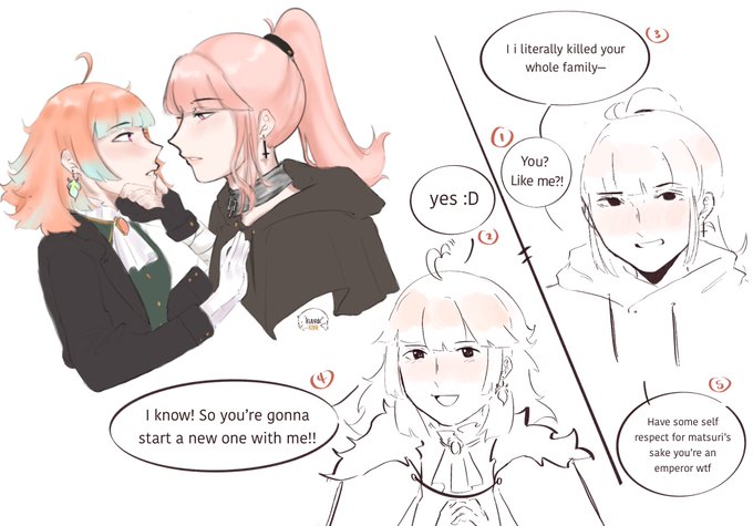 please perceive my au takamori #ArtsOfAshes #callillust #TAKAMORI 