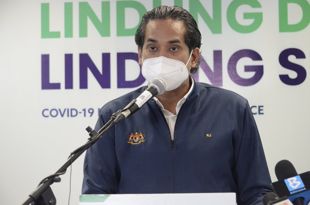 Thru vaccine drive hukm Khairy: Malaysia