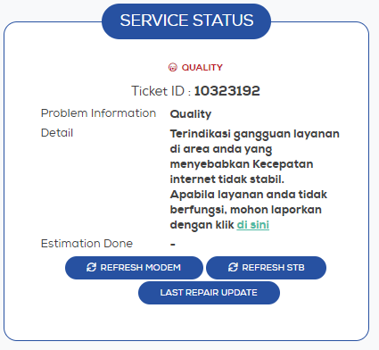 debbyrach's tweet photo. @FirstMediaCares ini kapan kelarnyaaa? lagi WFH niiiii https://t.co/68l2Tk1Z5j