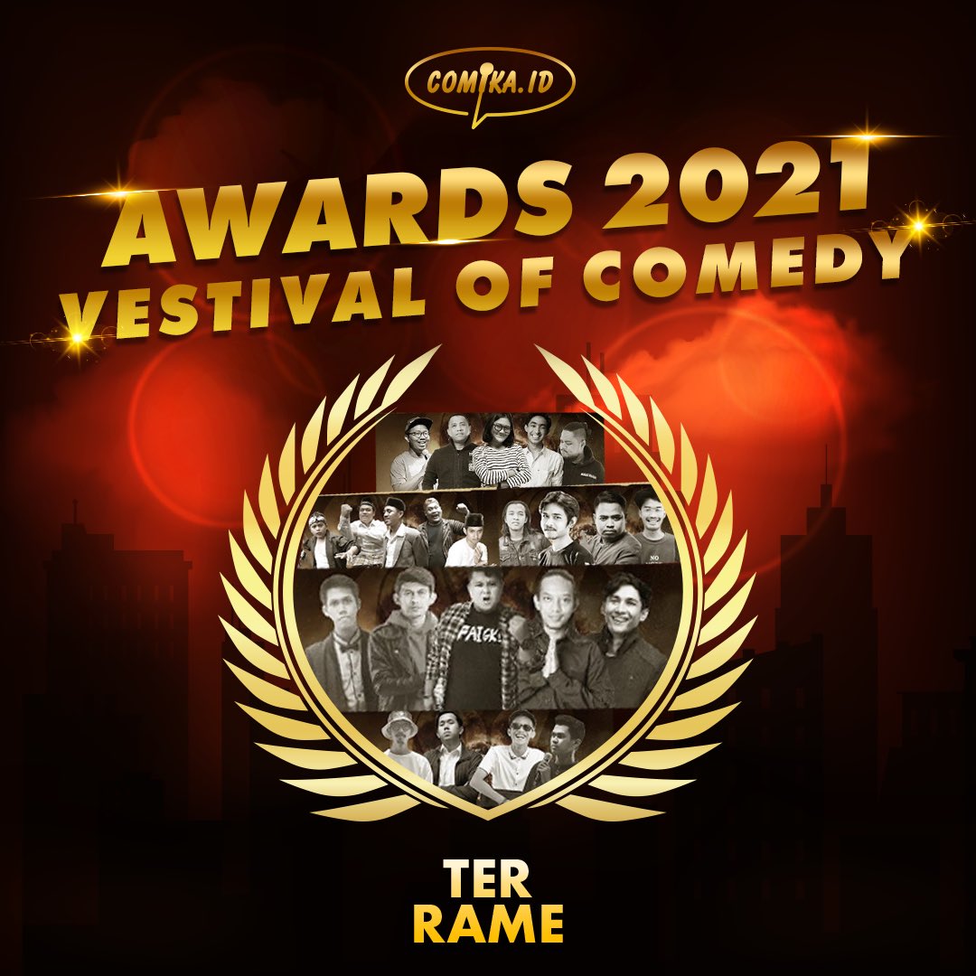 DIGITAL DOWNLOAD TER-RAME 🏆

Mari merayakan #1DekadeStandupindo bersama pemenang Comika.id Awards 2021! 

Selamat kepada <a href="/StandUpJAKBAR/">Standupindo Jakarta Barat</a> dalam Vestival Of Comedy yang dinobatkan sebagai Digital Download Ter-Rame 2021! 🥳🎊