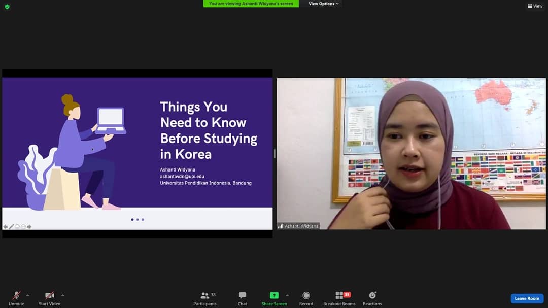 balaibahasaUPI's tweet photo. Workshop session

Room 2: Things You Need to Know before Studying in Korea by Ashanti Widyana, M.A.

#workshop #conaplin #conaplin14 #conaplin2021 #balaibahasaupi #breakyourlanguagebarriers #upi #leadingandoutstanding https://t.co/vUOHoRYFUb
