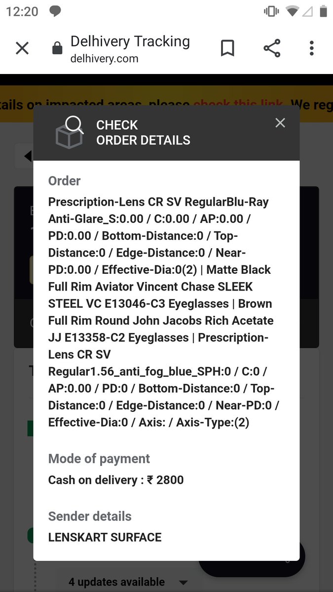 whokumarashish's tweet photo. @Lenskart_com and @help_delhivery Fraud company and useless Customer care.Just add a product in your cart and they will call you 1000+ time and beg you to complete the purchase but after sales support they won't care. They are not even responding.

@JaagoRe @jagograhakjago https://t.co/PQiUrpAAPO