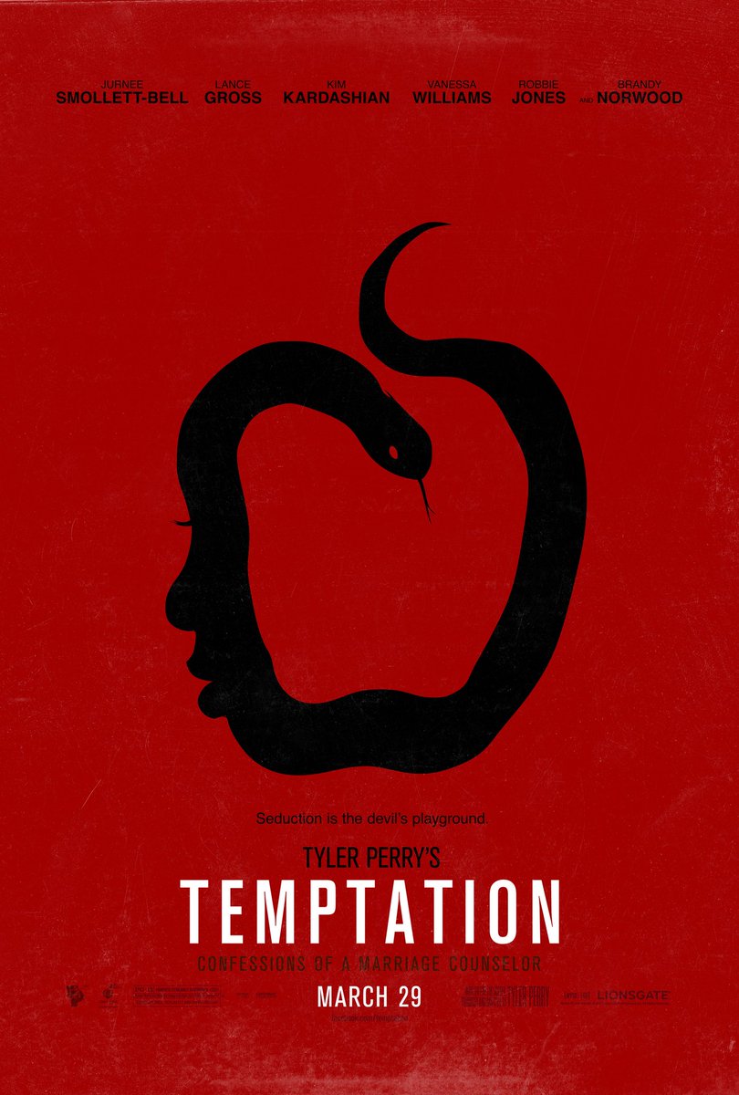 FilmMomatic's tweet photo. #NowWatching TYLER PERRY'S TEMPTATION - CONFESSIONS OF A MARRIAGE COUNSELOR #TylerPerry #JurneeSmolettBell #LanceGross #BrandyNorwood #VanessaWilliams #RobbieJones #KimKardashian #ReneeTaylor #EllaJoyce #CandiceCoke #ZachSale #AndreaMoore #HeadInjuryFilm https://t.co/sdZxb5qhNZ