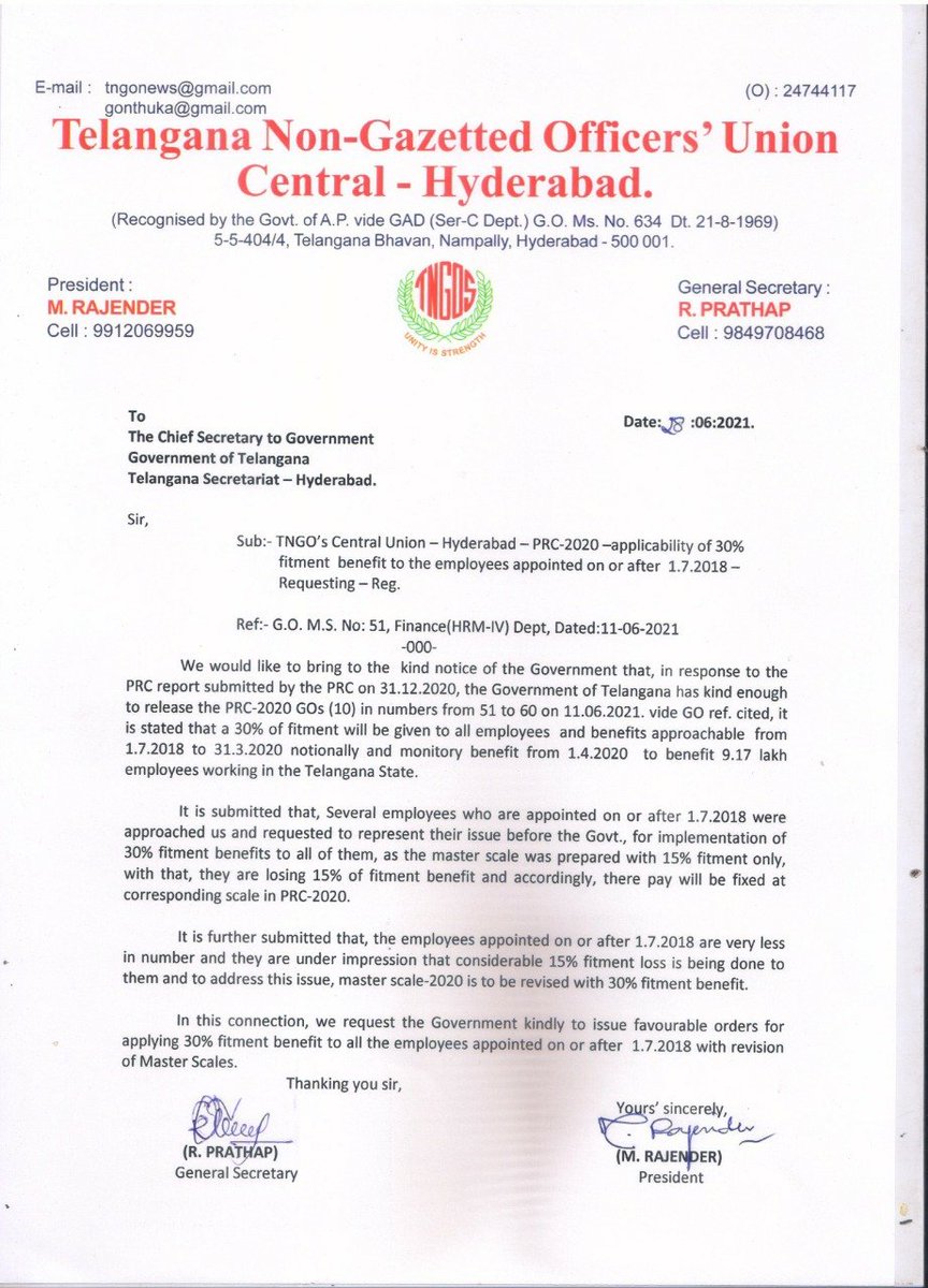 pala_saikrishna's tweet photo. About 50k employees who have joined after 01-07-2018 are deprived of Telangana's first PRC benefits.We request #cmkcr sir to implement 30%fitment to all of us.

#prc_to_post2018employees
#30fitment_to_post2018employees
@KTRTRS
@trsharish
@TelanganaCMO
@TelanganaCS
@SomeshKumarIAS https://t.co/xAX4SEVZFi