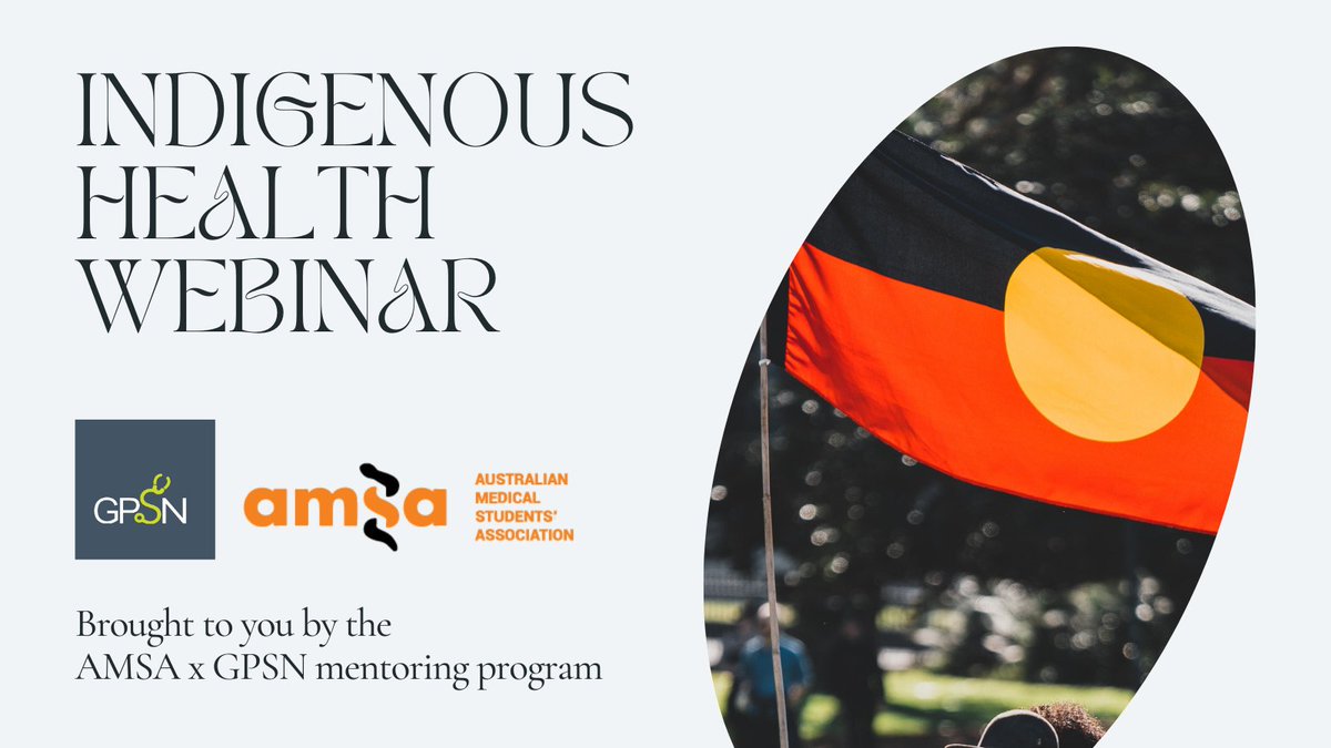 📢#MedStudents Join us and a panel of incredible speakers, including Indigenous medical students and Indigenous GPs for our Indigenous health webinar, 'How to be a better ally', on 23 August, 6pm. 🖤💛❤️ 📝 Please register here: forms.gle/goWszyJs1Mrzvp…