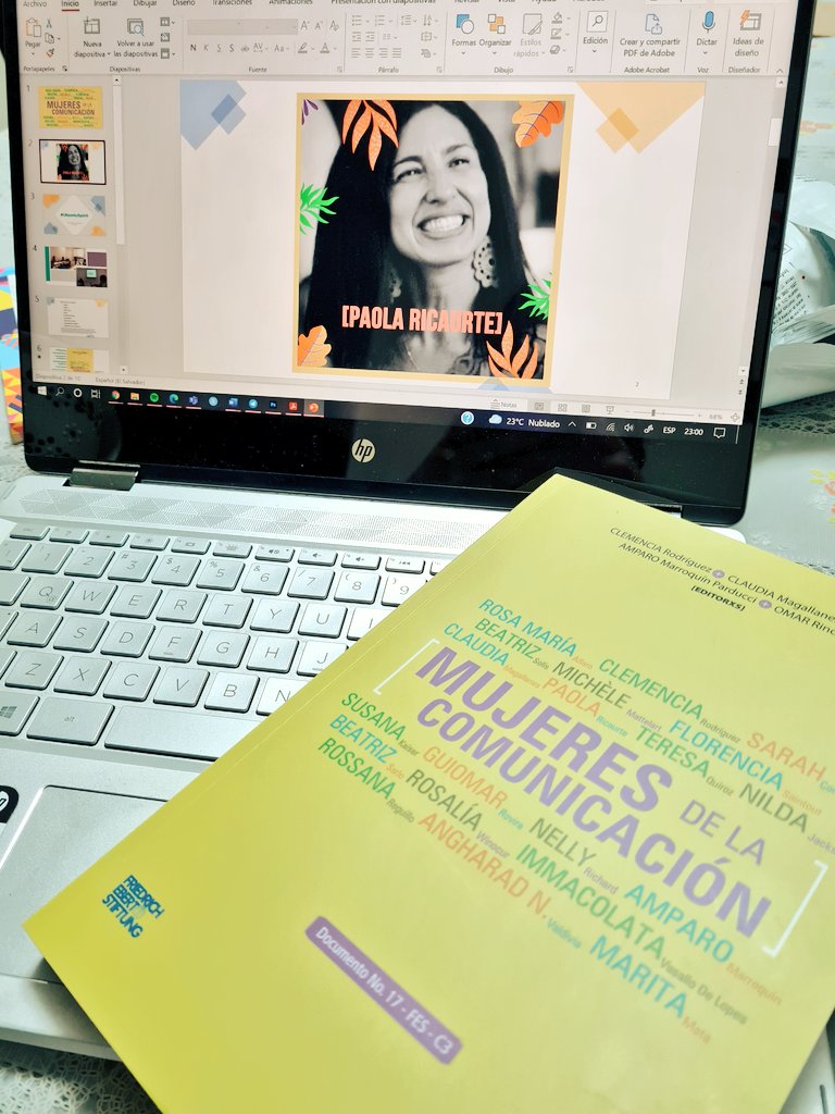 _EstaLindaLaMar's tweet photo. Lista para entrevistar mañana a #PaolaRicaurte como parte del seminario de #MujeresDeLaComunicación ✊
#Wikipedia #InteligenciaColectiva #RedesTecnoPolíticas #ColonialismoDeDatos 🧭 https://t.co/VAn2iWJIRC