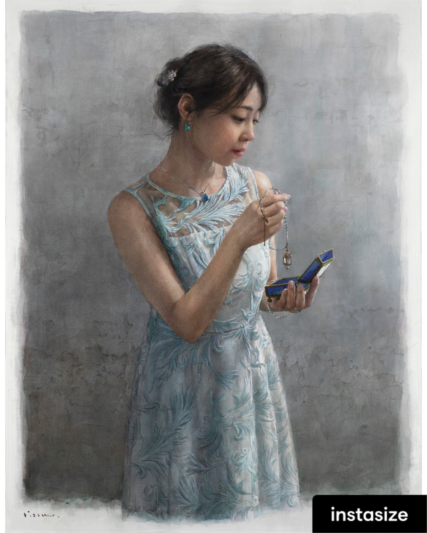 木原和敏 希い 油彩画 - 美術品 木原和敏 希い 油彩画 - 美術品