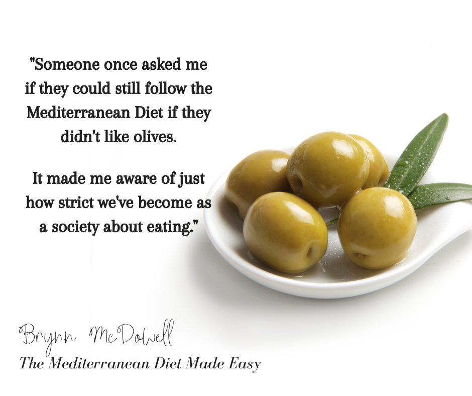 When it comes to food I think we've become so focused on the "rules" and what's "allowed" that we set ourselves up for failure right off the bat. #mediterraneandiet