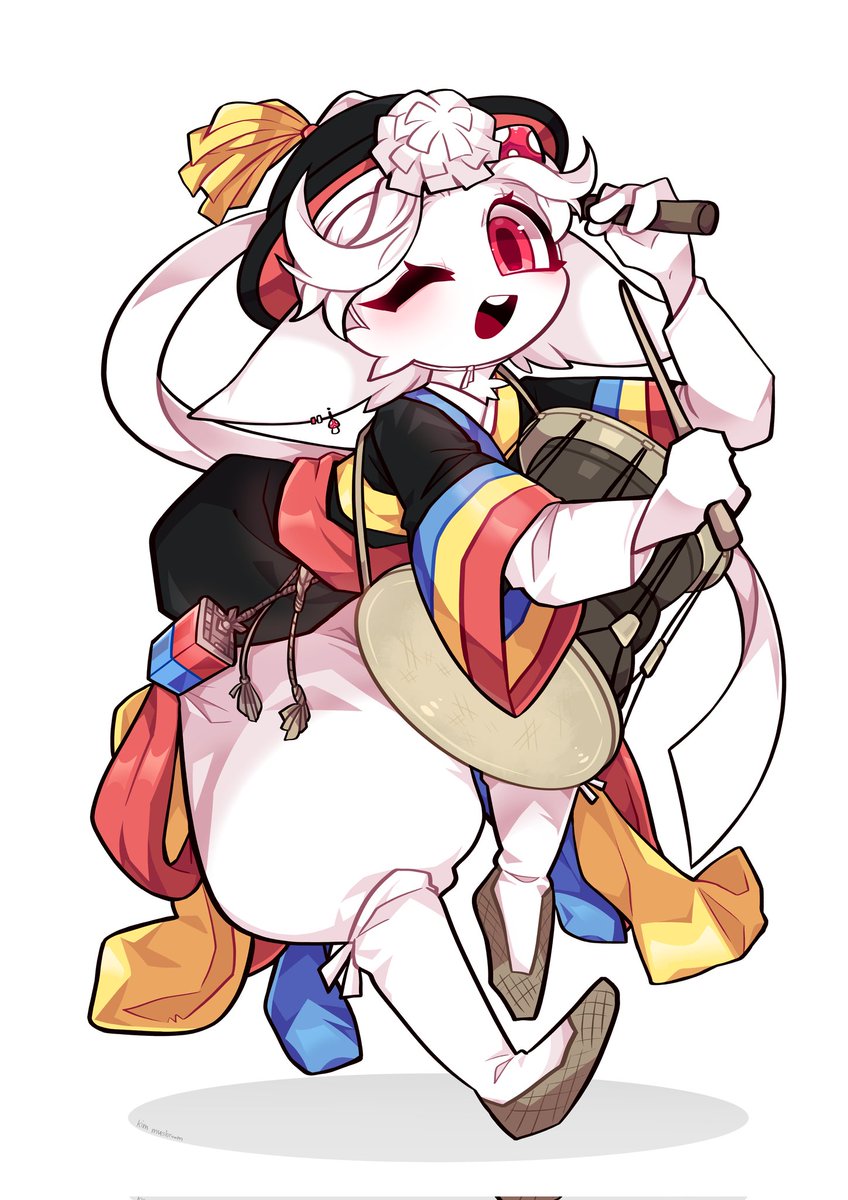 #OC Mushroom🍄
사물놀이 버섯이~