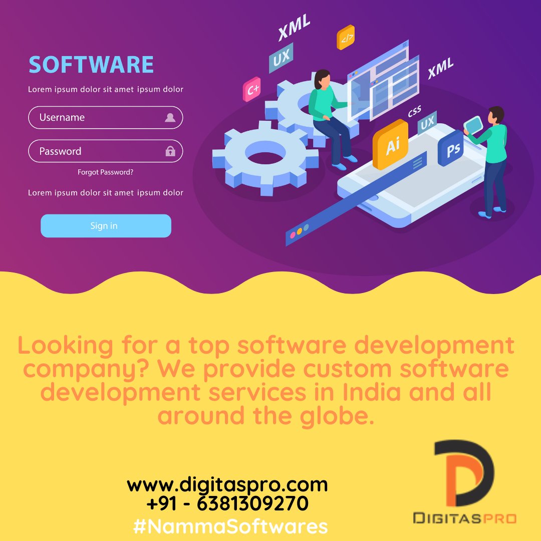 digitaspro's tweet image. Looking for a top software development company? We provide custom software development services in india and all around the globe.
Visit @ digitaspro.com
#NammaSoftwares #SoftwareDevelopmentServicesInChennai #SoftwareDevelopmentCompanyInChennai #DigitasPro