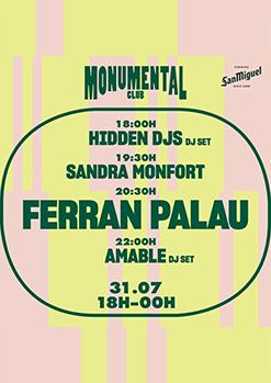 Después del pasado fin de semana en el <a href="/cruillabcn/">FESTIVAL CRUÏLLA</a>  el 31 de julio podréis disfrutar de una sesión de <a href="/amabledj/">Amable</a>  en el <a href="/monumental_club/">Monumental Club</a> junto a <a href="/FerranPalau/">Ferran Palau</a> Sandra Monfort y Hidden djs :)
#voyasacodocumental #voyasaco #barcelona #lhospitalet #lhospitaletdellobregat #razz