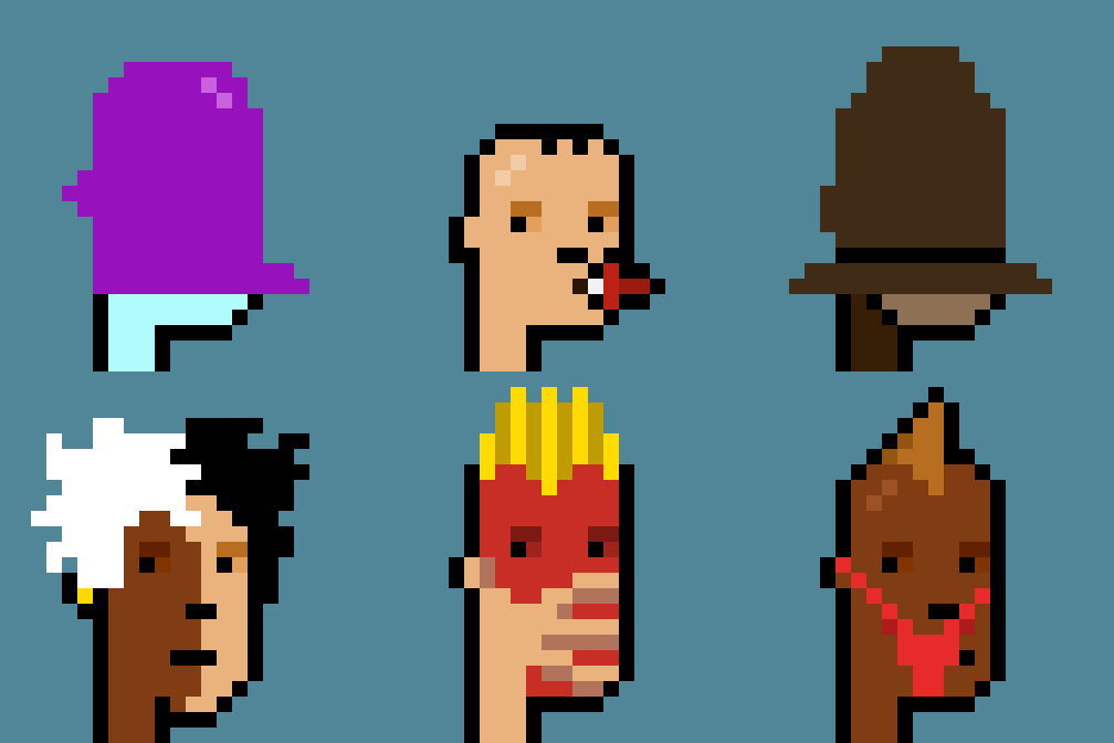 OddPunks's tweet image. Thanks to @btcfirebird for supporting! ❤️
He bought all these wonderful OddPunks!