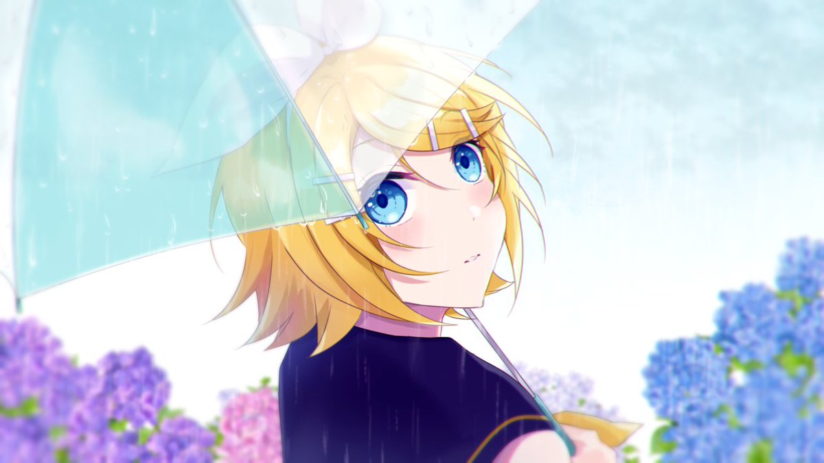 ピアプロ運営です 本日は 傘 作品をご紹介 もそ4さんのリンちゃん 雨が降る中 Piapro ピアプロ のイラスト ピアプロ運営です 本日は 傘 作品をご紹介 もそ4さんのリンちゃん 雨が降る中 Piapro ピアプロ のイラスト