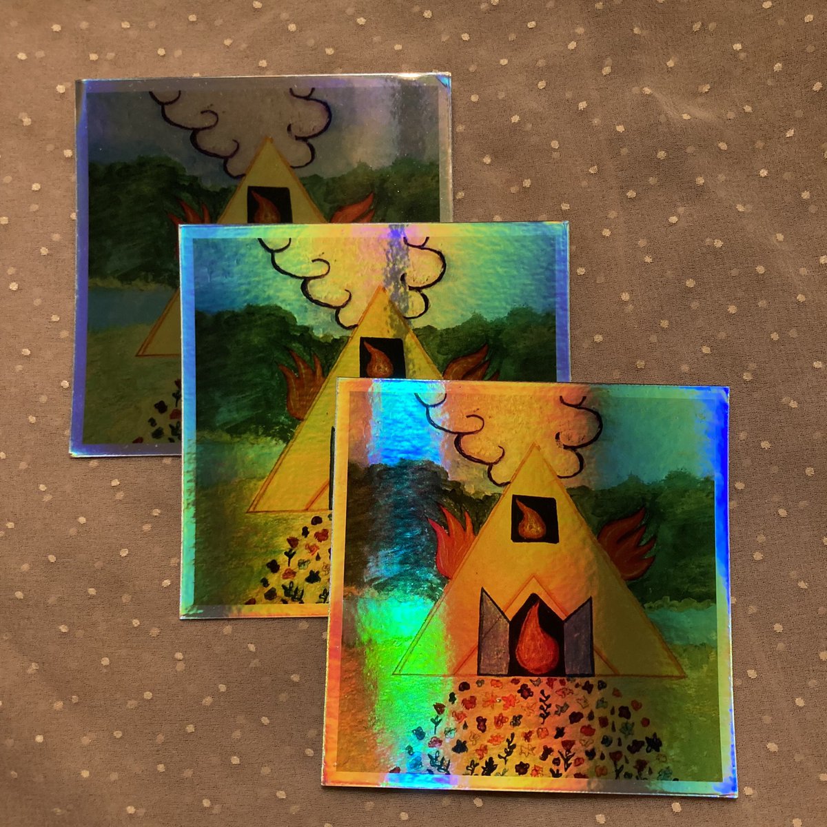 aguamentia's tweet photo. Presenting Midsommar stickers 🌸🌼🌺 these are 3x3 holographic and possibly my favorite stickers I’ve ever made, I hope you like them! $3/ea or 2 for $5 with FREE shipping ❤️ please DM to purchase / RTs greatly appreciated! ✨ https://t.co/Jjg9Ig0Wqn