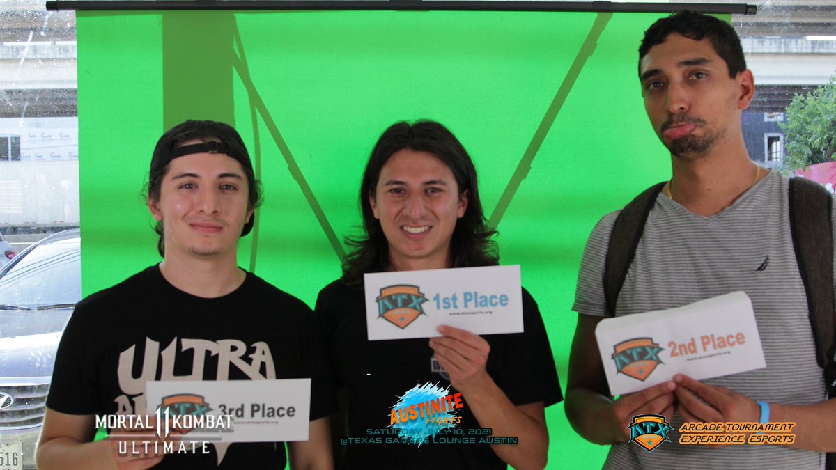 EsportsATX's tweet photo. Congratulations to the top 3 competitors in each event during Austinite Fights   Replay of the event can be found...
SFV, GGS, T7 https://t.co/52kY7sJRgc
DBFZ, MK11, UNIST https://t.co/o4k0LhgCH7
VF5 Later via YouTube https://t.co/Jh32KF0nIT https://t.co/m9Zo2AVq2h