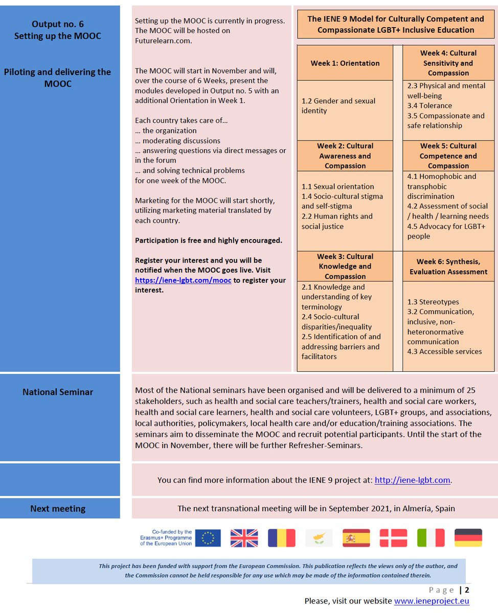 📣 Check out the #IENE9 latest newsletter(4) - exciting news coming!

🔗 Visit iene-lgbt.com/newsletter  

Available in 🇬🇧🇷🇴🇨🇾🇪🇸🇩🇰🇮🇹🇩🇪 
<a href="/AlfPezzella/">Alfonso Pezzella</a> <a href="/irena_pap/">rena papadopoulos</a> <a href="/DortheSuNielsen/">Dorthe Nielsen</a> <a href="/lailabay/">laila bay</a> <a href="/RousouElena/">ELENA ROUSOU</a> @JessicaPistella <a href="/robertobaioc/">Roberto</a> @erasmusplusUK  <a href="/ErasmusPlus_pro/">International education projects</a> <a href="/Erasmus_Project/">Erasmus+ Projects</a>