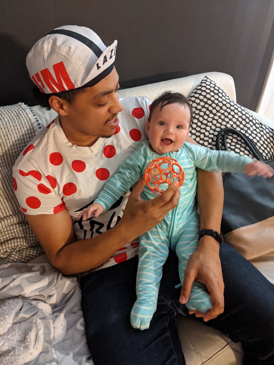j_birdy40's tweet photo. My greatest loves ready for stage 16 of Le Tour 🚴

@sbs_australia @CyclingCentral #sbstdf #couchpeleton #tourdefrance #kingofthemountain #polkadotjersey #letourdefrance @miketomalaris @mwkeenan @mcewenrobbie @Bridie_OD https://t.co/ghImfOpxh9