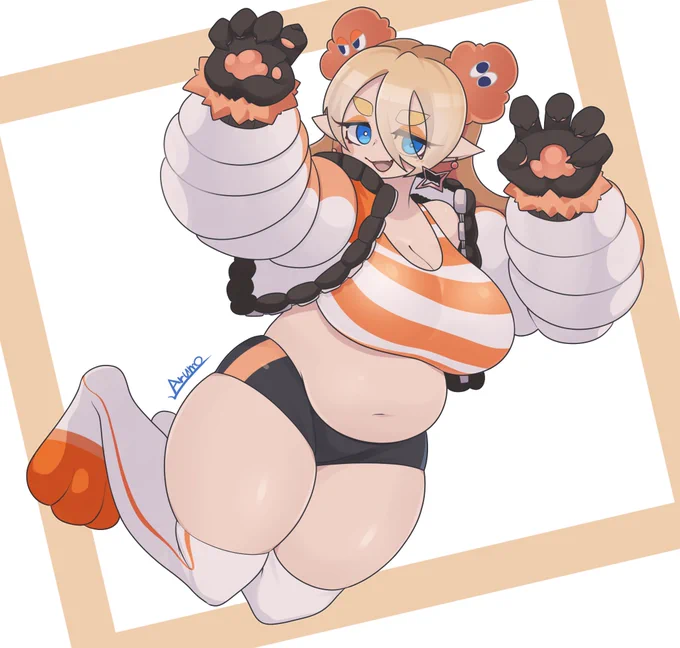 一周年おめでとうございます🧡🏝

#絵にうーに
#うにうーにちゃん1周年 
